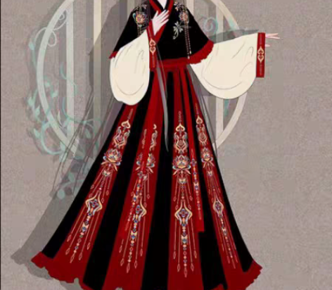 艺缕芙蕖 晋制汉服 很好看, 一套八十,穿...