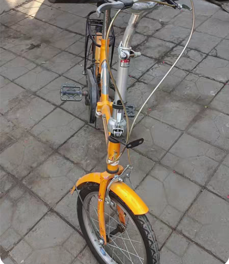 凤凰牌折叠自行车,16轮胎。正常好骑,潍坊...