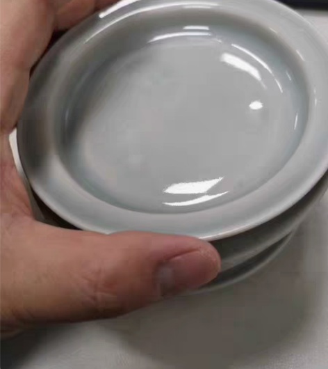 包邮豆青小碟豆青盘晚清民国时期物件，均为全...