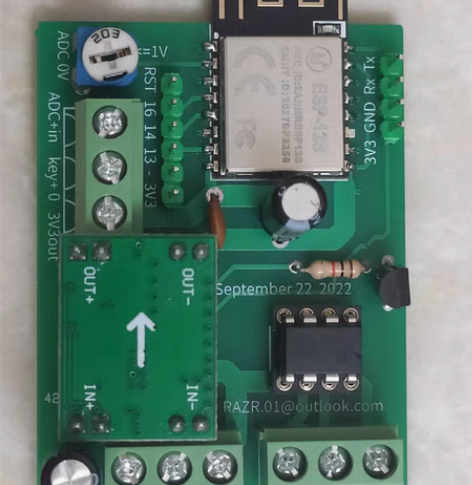 包邮ESP8266 三路继电器驱动模块,需...