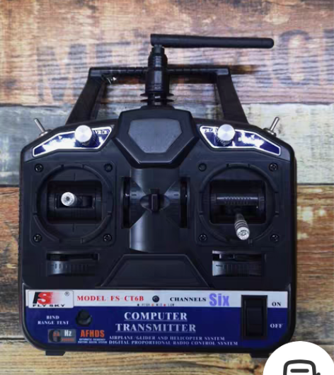 包邮福斯FS-CT6B 航模无人机遥控器六...