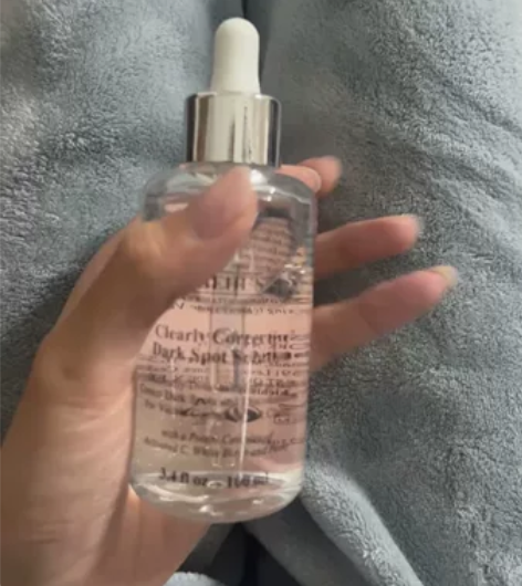 科颜氏淡斑精华，就用了几滴，基本没用余量如...