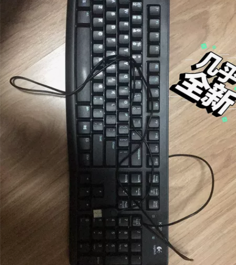 罗技K120键盘,成色较新,几乎未使用过。...