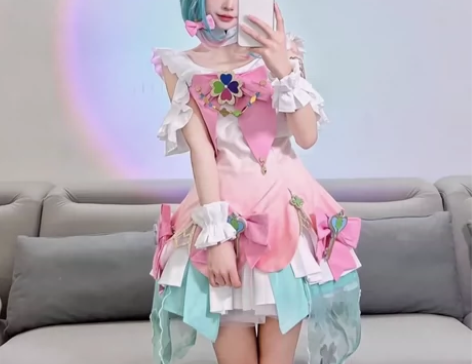 标价出王者荣耀瑶妹时之祈愿cos服 服装+...