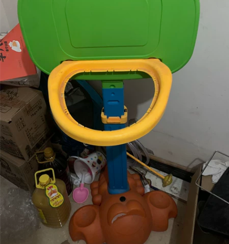 儿童篮球架健身器材玩具,质量特别好,孩子大...