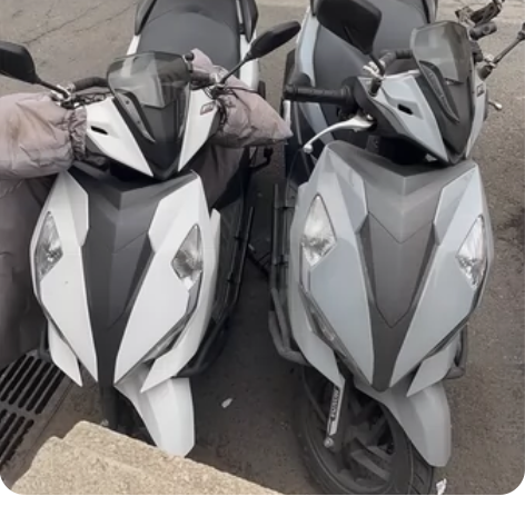 22年8月公户白色本田NX125,全车新车...