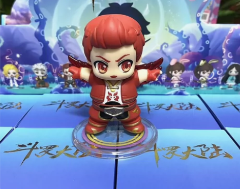 斗罗大陆盲盒祖国版唐三小舞手办史莱克七怪公...