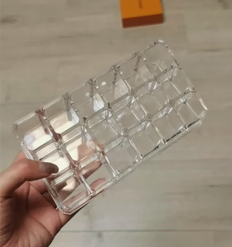 口红收纳盒置物架，质感很好，很厚实，有重量...