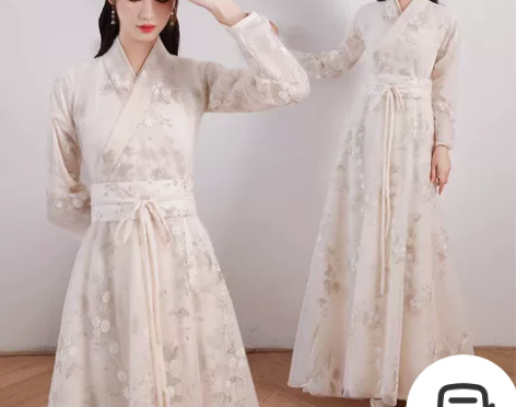 1、宋制汉服，日常两件套，春季 2、s码，...