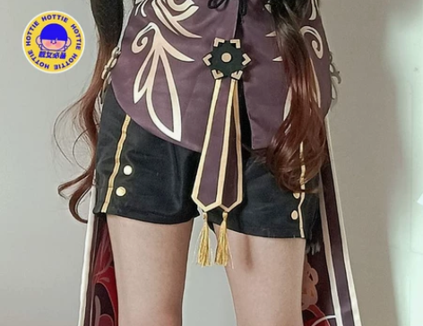 白菜价 原神胡桃cos服全套衣服假发鞋子大...