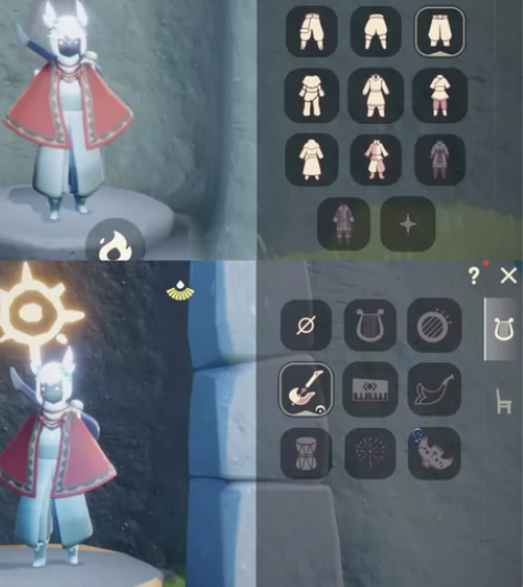 白菜出/光遇白枭武士裤号(有翼) [五角星...