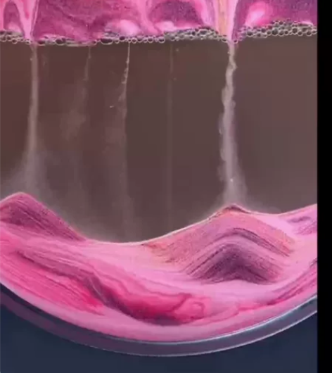 清仓出摆件了创意3D流沙画沙漏摆件桌面装饰...