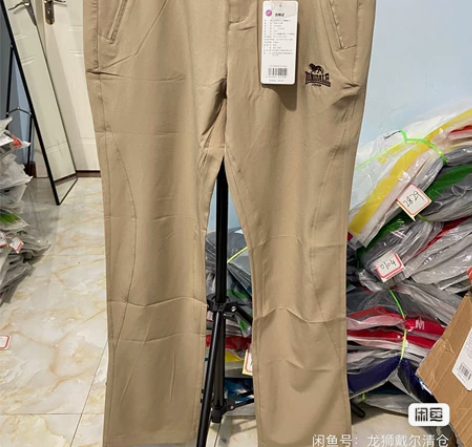 龙狮戴尔正品男士男款长裤速干裤运动裤夏季轻...