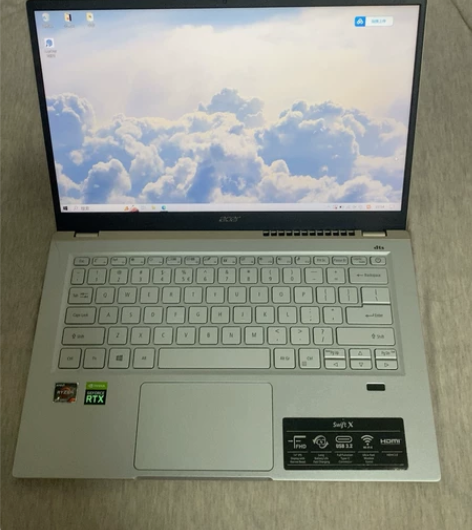 宏基传奇X,CPU:R7 5800U 显...