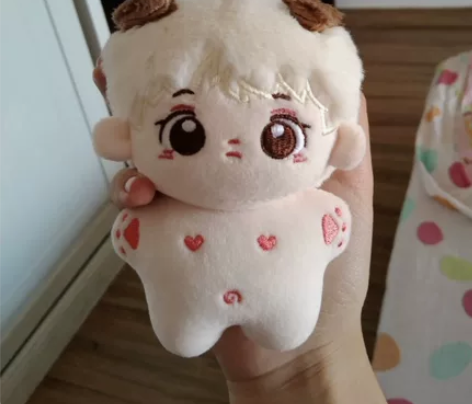 【出】10cm海星体棉花娃娃奶汪,图为实拍...